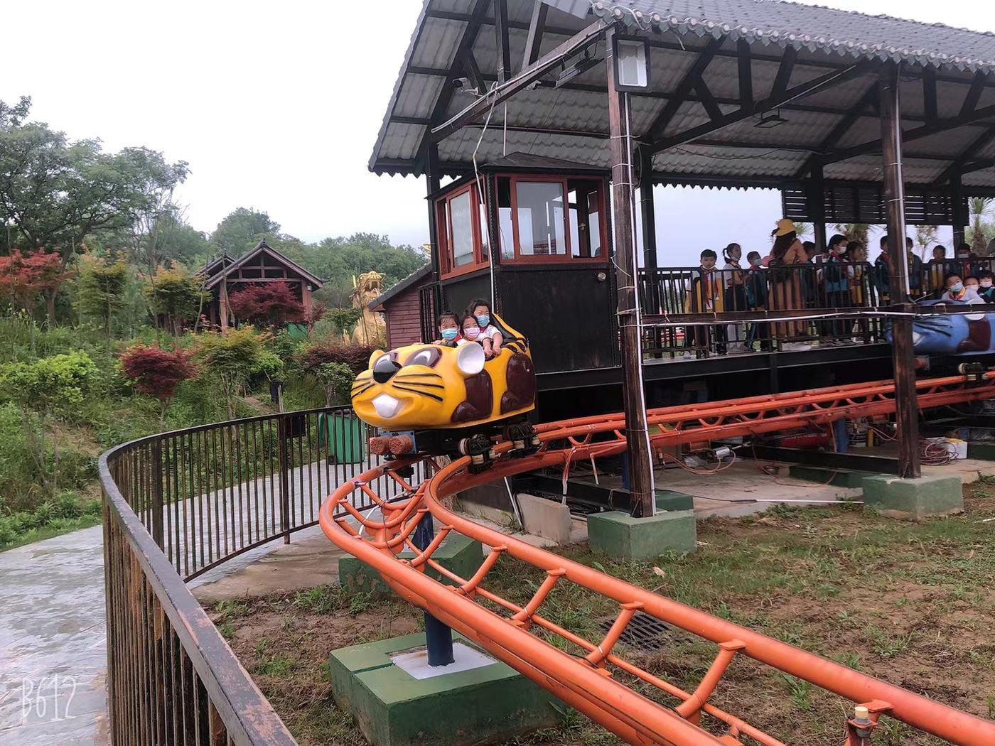 Wacky worm coaster delivered to an Indian theme park