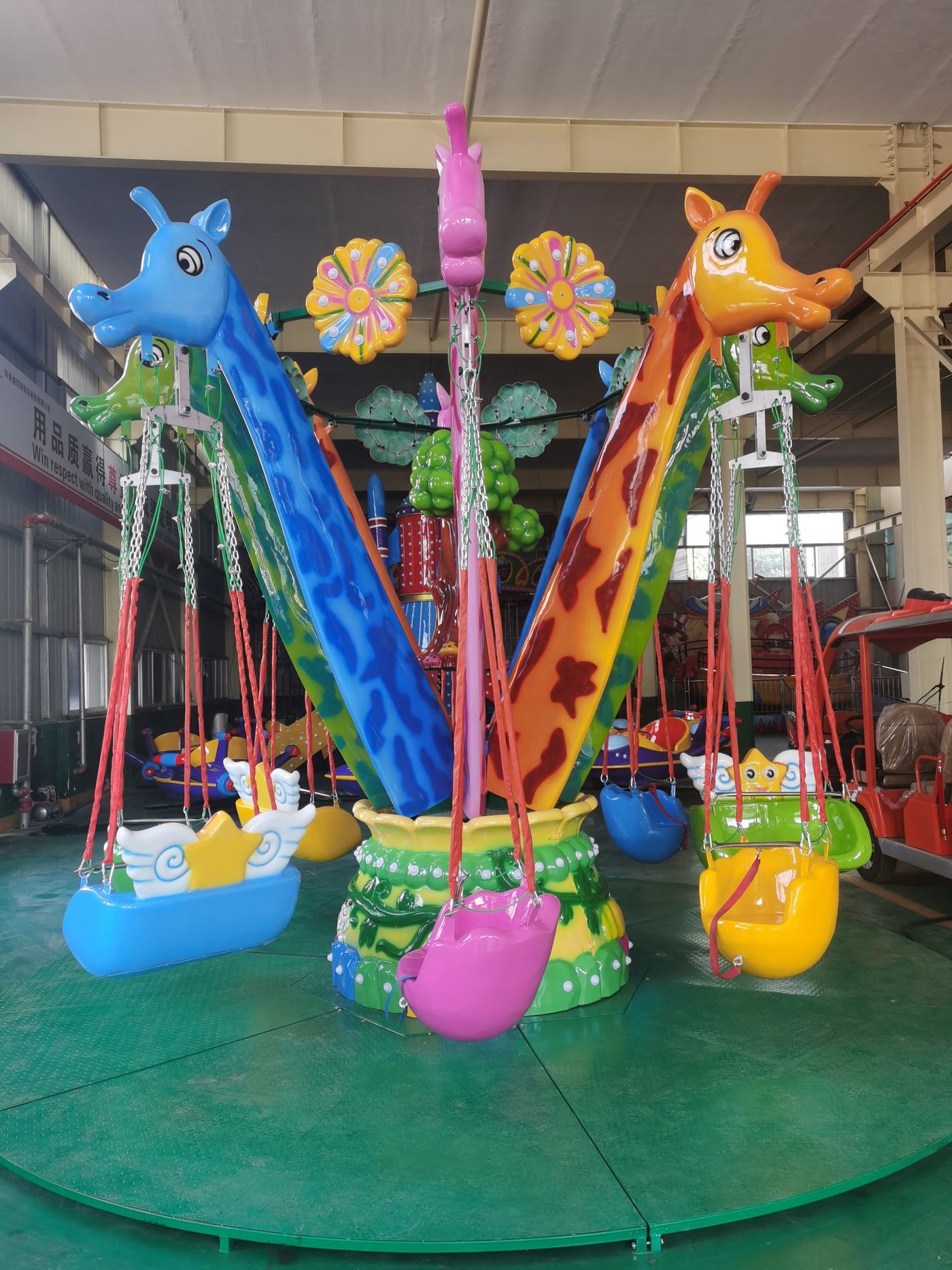 Fruit flying chair rides — photograph 6