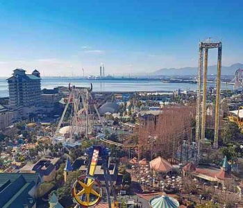 Giant Frisbee in Nagashima Spa Land